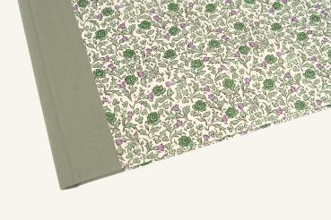 Folder for unperforated paper olive green rose